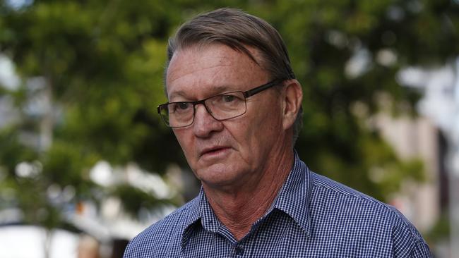 Workplace Health and Safety Queensland’s principal inspector Ian Stewart, at the inquest into the Dreamworld ride disaster. Picture: AAP Image/Regi Varghese