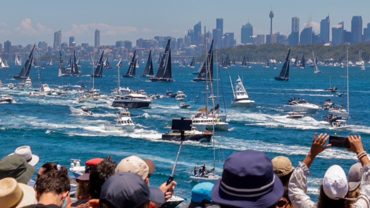 Several yachts including line honours favourite Scallywag forced to