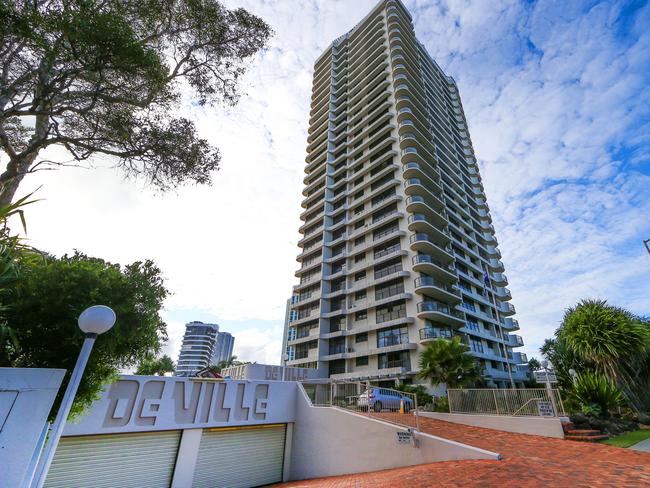 The Main Beach tower block where Sussan Ley bought an apartment. Picture: Nigel Hallett