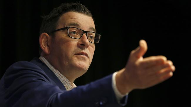 Victorian Premier Daniel Andrews. National cabinet is set to consider hotel quarantine arrangements in his state after clusters in Melbourne were linked to security contractors in two hotels. Picture: Getty Images