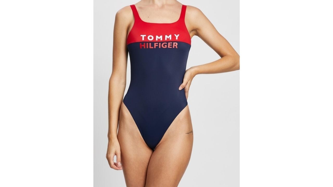 Tommy Hilfiger Colour Blocked One Piece