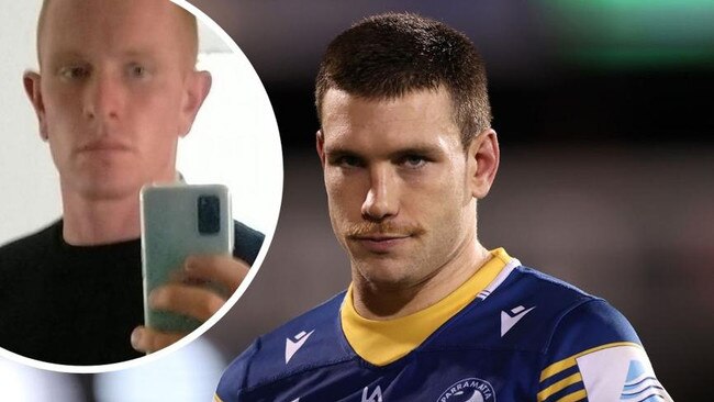 NRL player Tom Opacic with his brother Jake (inset) who died last week. Photo: News Corp