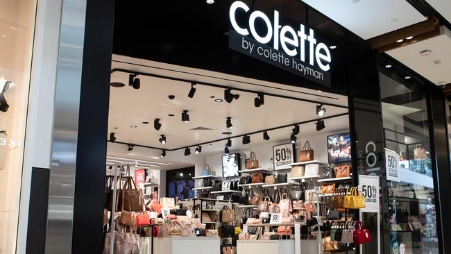 The new owners of the Colette brand has downgraded its bricks-and-mortar stores by a third. Pictures: Julian Andrews/AAP