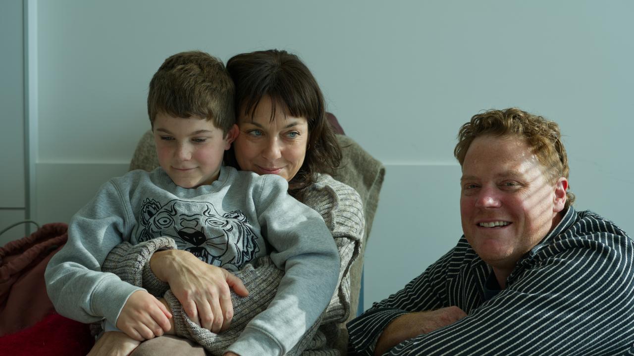 Carly Rawson worries about her family’s future. Picture: Colin Maier