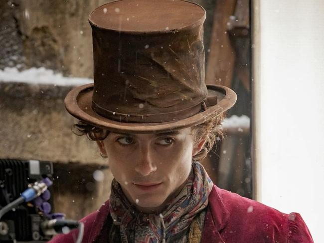 Timothée Chalamet shares a pic of  himself as Willy Wonka, , https://www.instagram.com/p/CU3Cg6XIzAy/, , tchalamet, Verified, The suspense is terrible,, I hope it will last ...