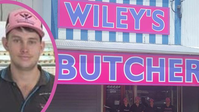 Lochlan Wiley Barry opens Murgon Wiley’s Butchers at age 20.