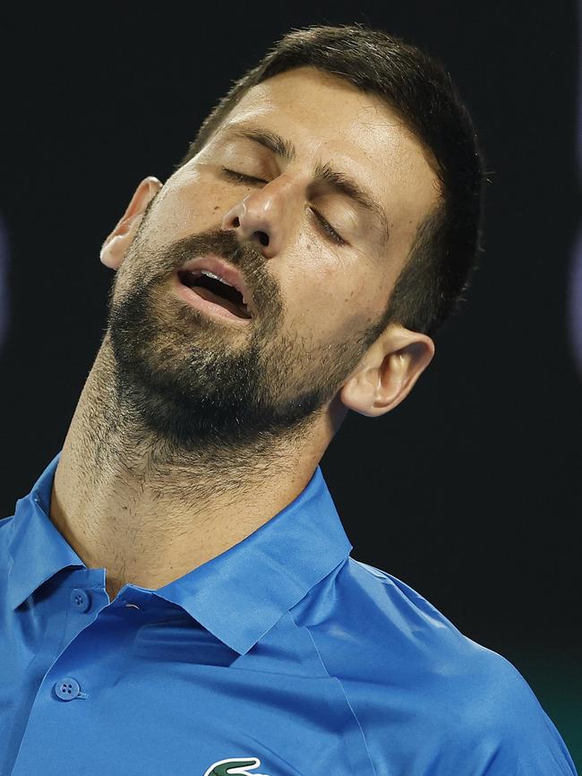 Djokovic courted controversy over his actions during the covid pandemic. (Photo by Daniel Pockett/Getty Images)