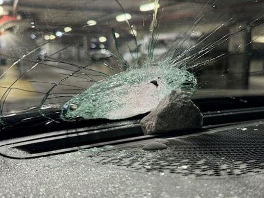 Police are appealing for information following reports of projectiles being thrown onto vehicles travelling on the M4, in Sydneyâs west. Includes Greystanes and South Wentworthville.