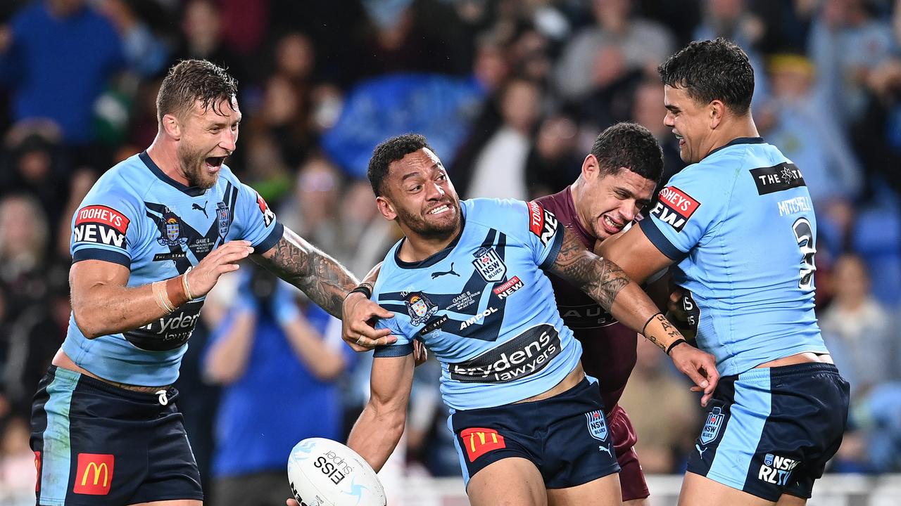 Dugan has accused the NRL of double standards over fines. Apisai Koroisau was fined $15k for his Covid breach, while Dugan was fined $50k for his second breach. Picture: Getty Images.