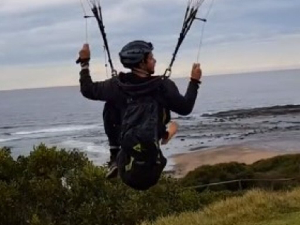 A Sydney man's hilarious warning about a group of approaching police has gone viral. Picture: TikTok/Supplied.