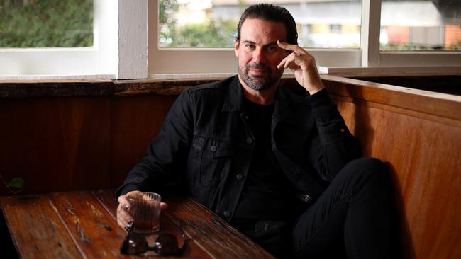 Grinspoon singer, songwriter and frontman Phil Jamieson, who is touring solo in August and October after five months between gigs due to COVID-19. Picture: Nathan Edwards