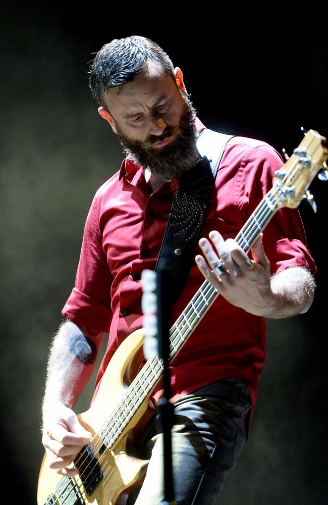 Tool guitarist Justin Chancellor.