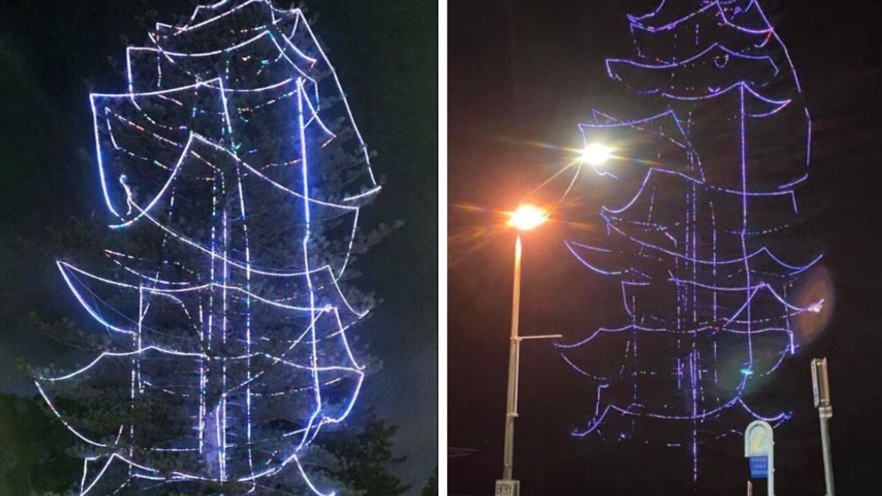 Council roasted over ‘hideous’ Xmas tree