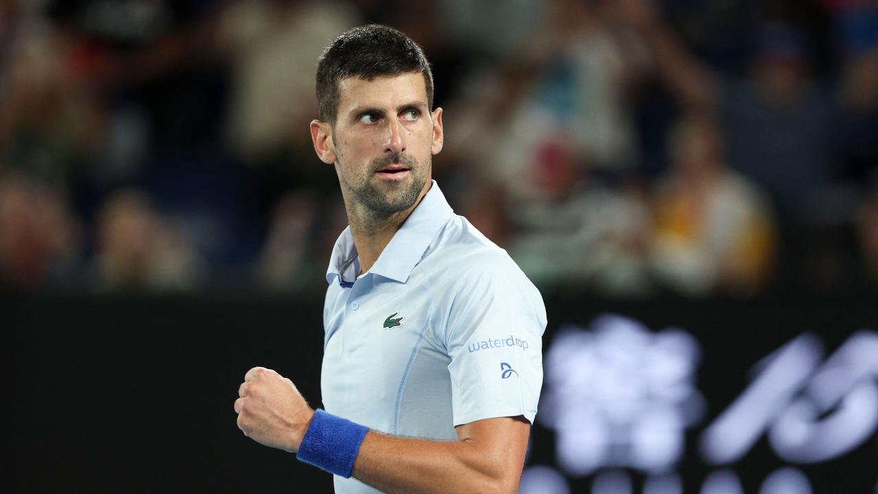 Djokovic was in a ruthless mood for his rare daytime outing at Melbourne Park. (Photo by Martin KEEP / AFP)