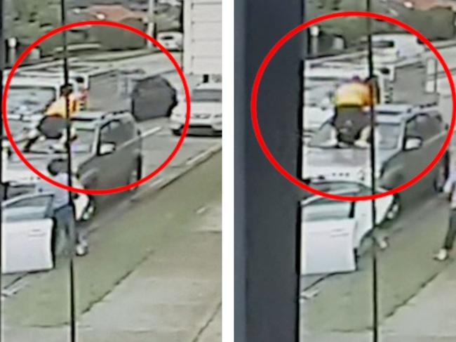 Two mates have been jailed after they âcowardly and viciously attackedâ a couple waiting in a Covid queue line with stomps to the head through a sunroof and punches to the face. Hussein Saleh, 34, and Ali Salim, 35,Â pleaded guilty and were sentenced in Sutherland Local Court on Friday for charges of assault occasioning actual bodily harm and common assault. Saleh also pleaded guilty to damaging property. Saleh was sentenced to a term of imprisonment of 22 months with a non parole period of 14 months, while Salim was ordered to serve 18 months in jail with a non parole period of 11 months. Picture: Supplied