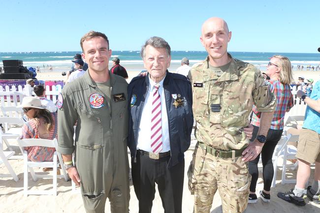 Pacific Airshow Day 2. AUKUS; (L-R) Captain Todd 