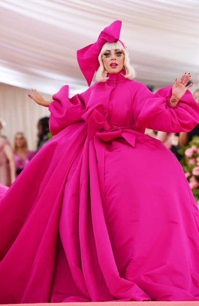 Lady Gaga attends The 2019 Met Gala Celebrating Camp: Notes on Fashion. Picture: Dimitrios Kambouris/Getty Images for The Met Museum/Vogue