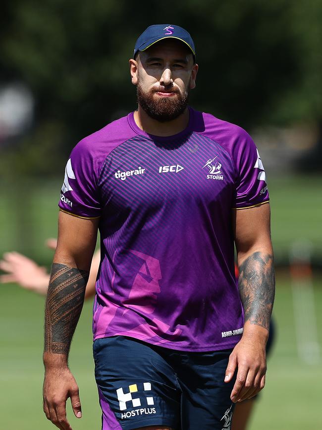 Storm giant Nelson Asofa-Solomona. Picture: Kelly Defina/Getty