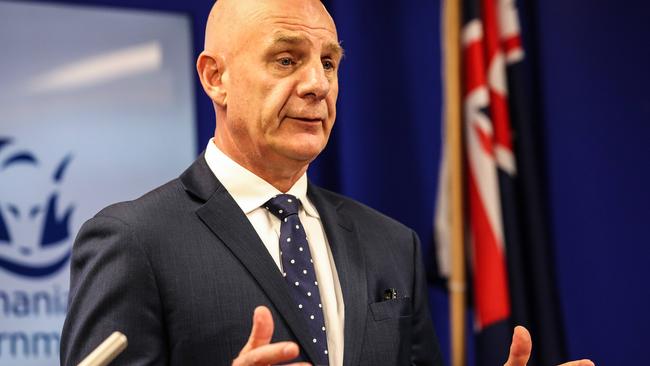 Premier Peter Gutwein says he is “quietly confident” a travel bubble will be organised prior to the flights going on sale. Picture: Zak Simmonds