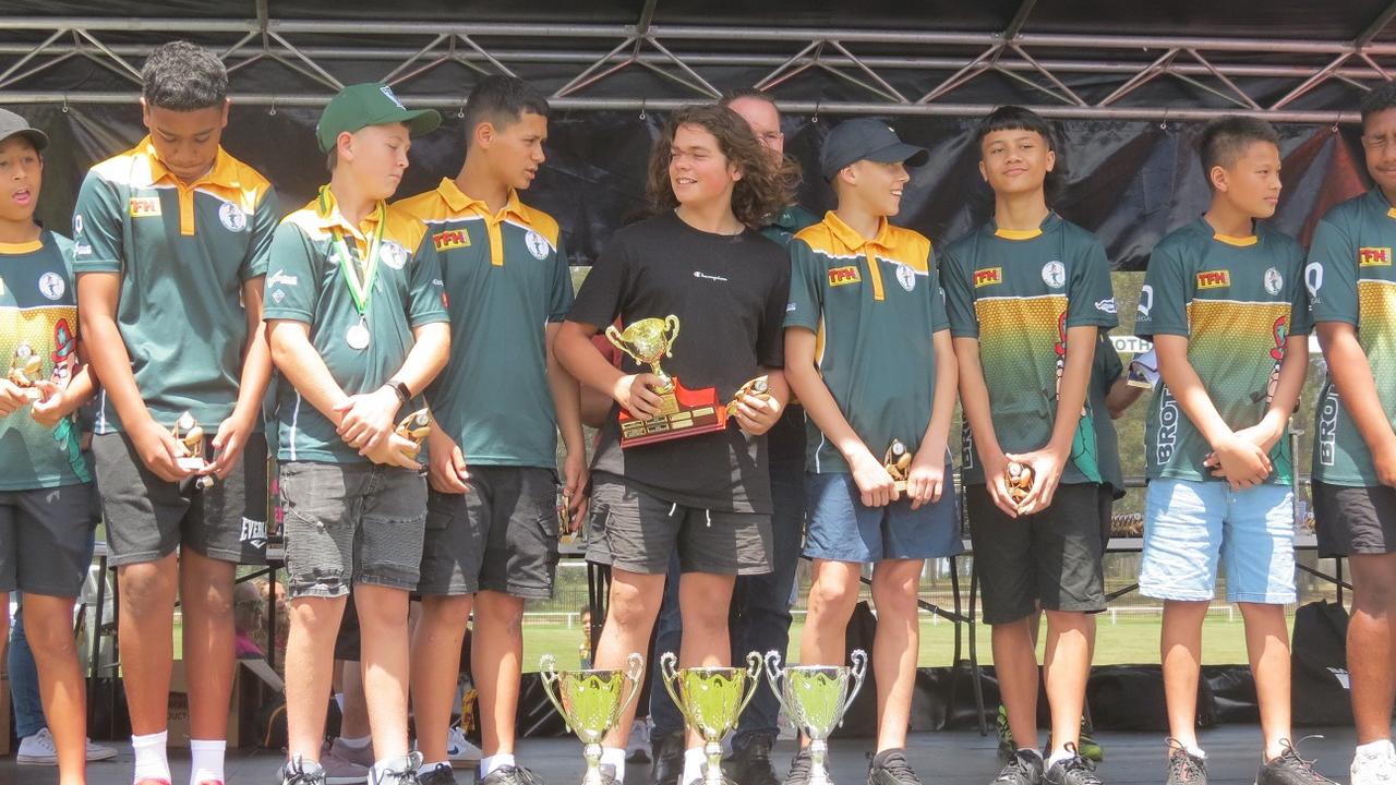 Ayden Milne was named the under 13 rising star.
