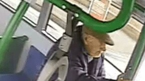 Police wish to speak to this elderly man after a bus driver was spat on in Brunswick on July 2. Picture: Victoria Police