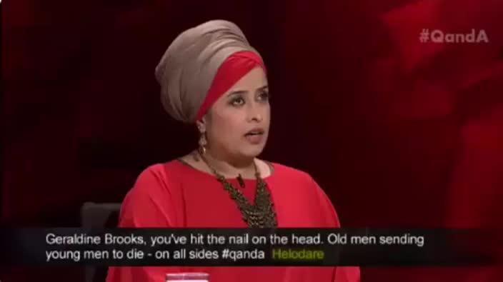 Tasneem Chopra on Q&A