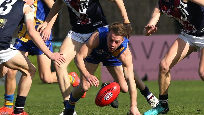 Former Western Jet Lucas Failli impressed for Hillside. Picture: Hamish Blair