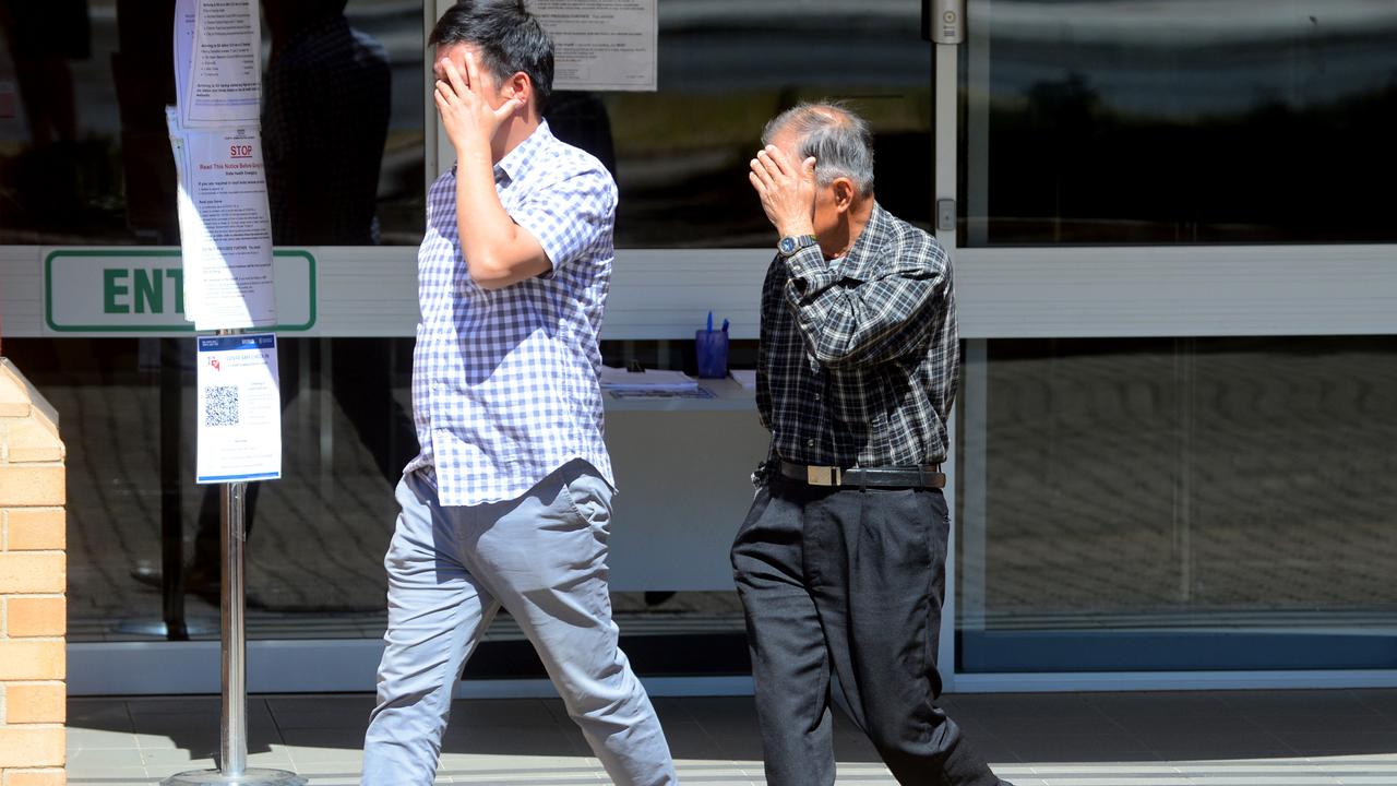 A group of supporters attended the Elizabeth Magistrates Court for the bail applications on Thursday morning.