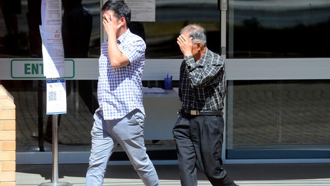 A group of supporters attended the Elizabeth Magistrates Court for the bail applications on Thursday morning.