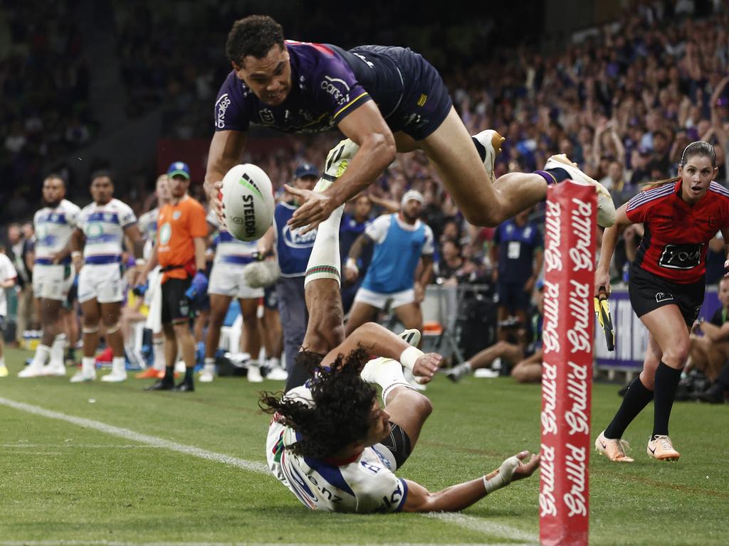 If the acrobatics of Xavier are anything to go by, Philip Coates could be a star of teh future. Picture: Getty Images