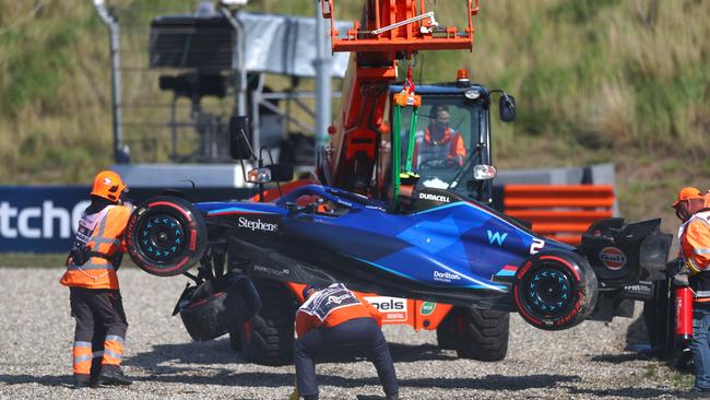 Sargeant’s Williams was in bad shape. (Photo by Peter Fox/Getty Images)