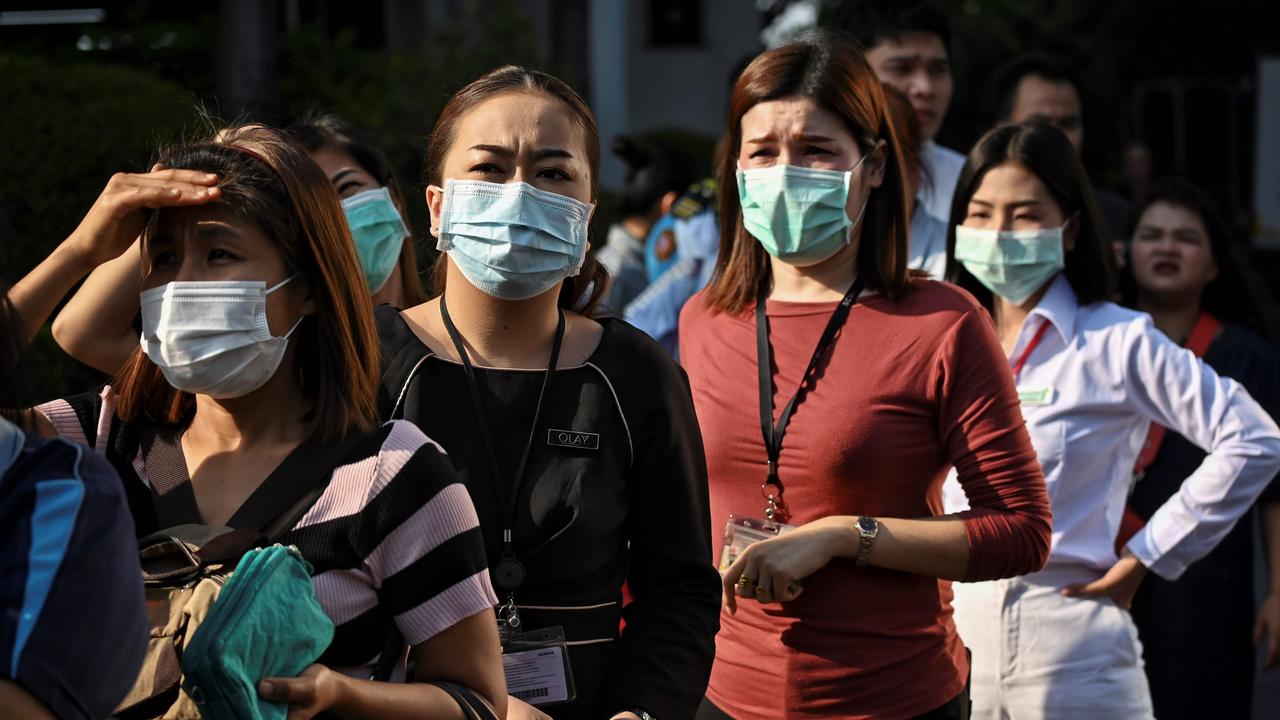 The WHO advises that you should only wear a mask if you’re ill with COVID-19 symptoms or looking after someone who may be infected. Picture: Lillian Suwanrumpha/AFP