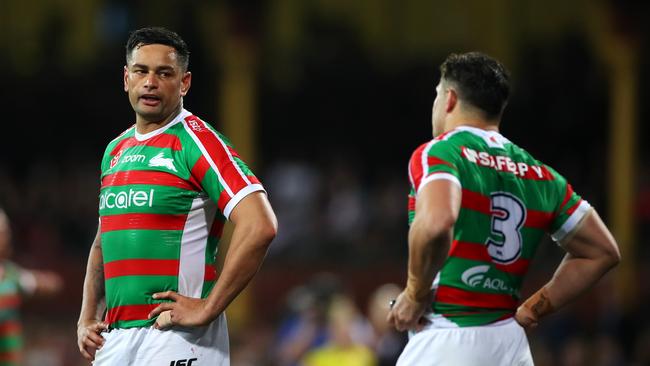 The Rabbitohs were flat all night. Photo by Cameron Spencer/Getty Images.