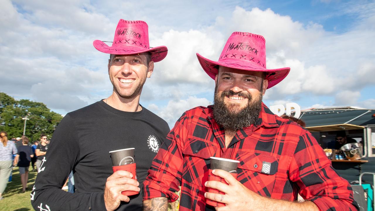 Chris Faulkhead and Billy Jones. Meatstock Festival at the Toowoomba showgrounds. April 2022