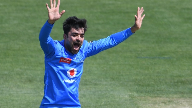 Rashid Khan was in fine form for the Strikers.