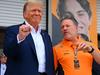 McLaren defend Trump’s F1 appearance