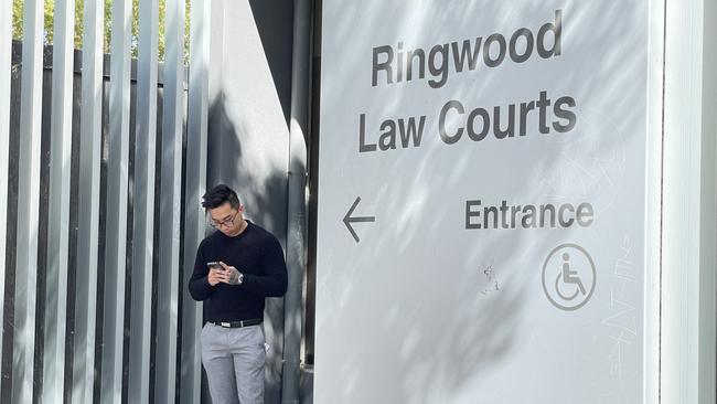 Jason Tirta outside Ringwood Magistrates' Court on March 16, 2023. Picture: Kiel Egging