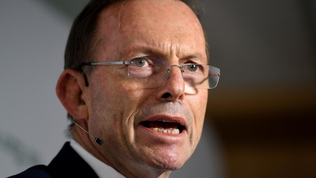 Tony Abbott has expressed confidence in the new government in a speech.