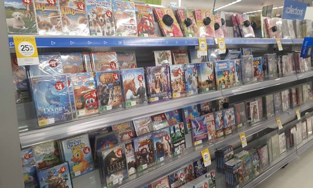 Kmart sale DVD Blueray and CDs discontinued Kidspot