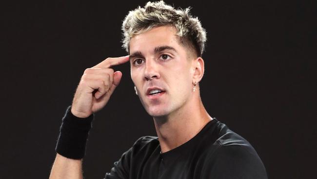 Thanasi Kokkinakis has shown serious toughness. Picture: Getty Images