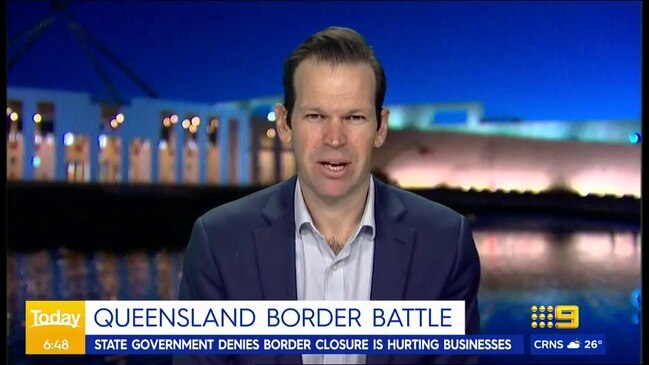 Karl Stefanovic on Queensland's defence of border closure