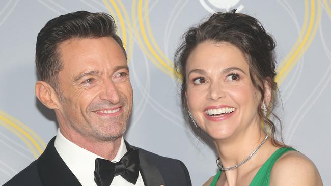 The pair confirmed their romance in January. Picture: Getty.