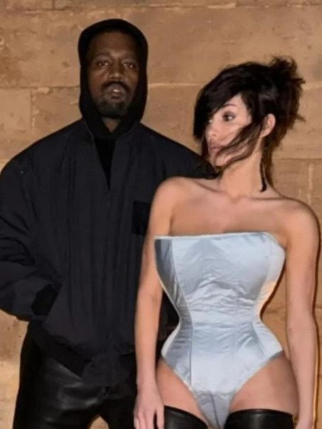 Kanye West and Bianca Censori are seemingly back together. Picture: Supplied