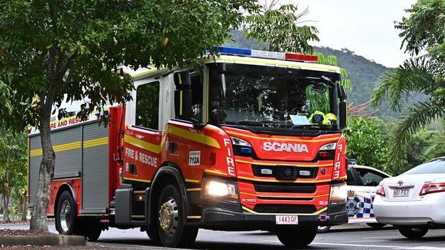 Emergency vehicles at Mossman Gorge visitor centre. Picture: File