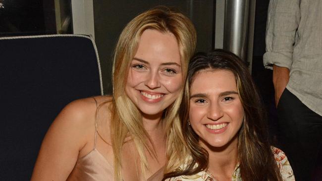 Sarah Hesse and Mia Barakat celebrate NYE at Nineteen at The Star Gold Coast. Pic: (c) Regina King