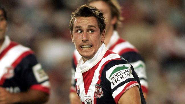 Mitchell Pearce played 239 NRL games for the Roosters.