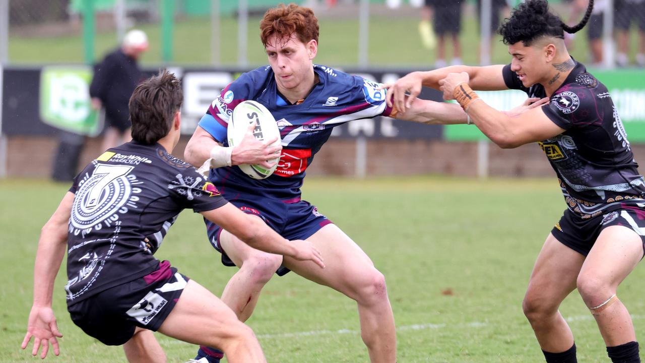 Tayshon Foley was outstanding for Ipswich SHS - Photo Steve Pohlner