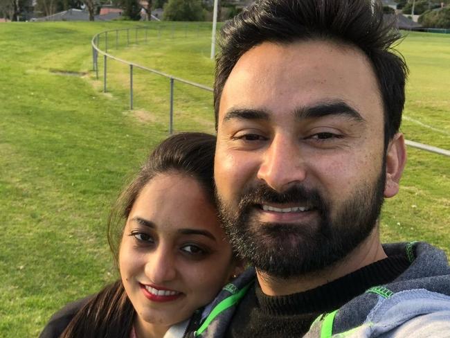 Melbourne dad Sukhjinder Singh is still looking for answers after the tragic and sudden death of his wife, Harjit Kaur on January 12. Pictured: supplied