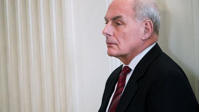 General John Kelly served as Mr Trump’s second chief of staff. Picture: Mandel Ngan/AFP