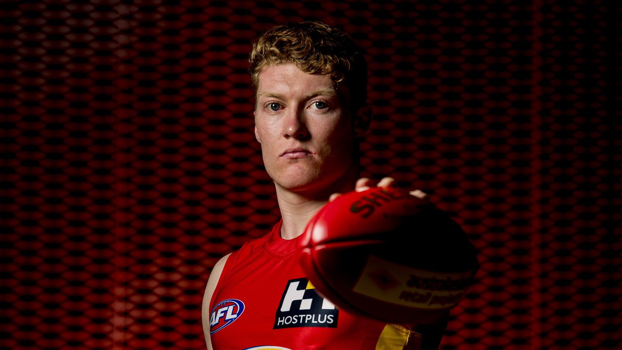 Matt Rowell could win the rising star award after just four full AFL games (Picture: Jerad Williams).